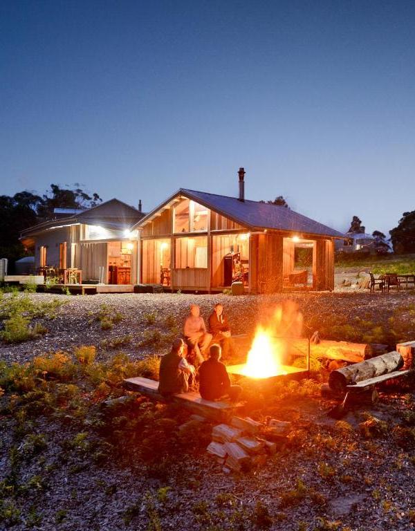 Bruny Island Lodge at Dusk