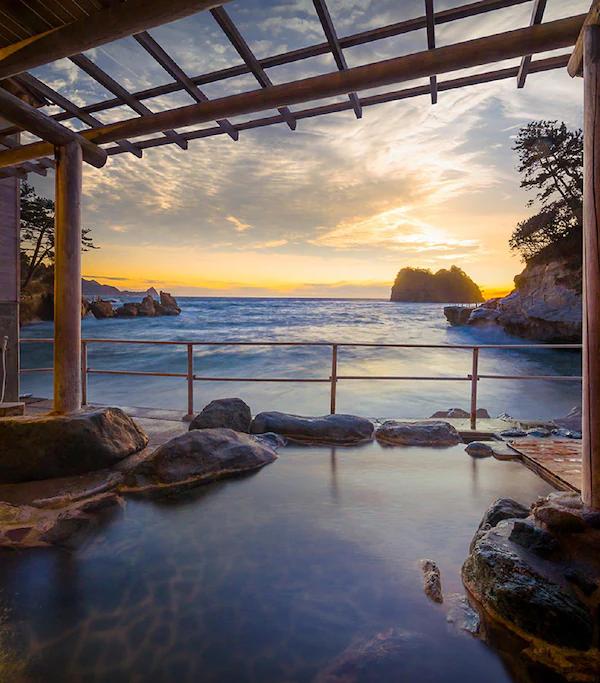 Ryokan Umibe No Kakure Yu Seiryu Seaside Onsen Japan
