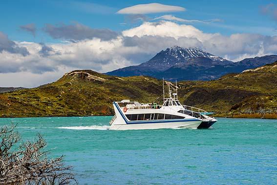 Lake Pehoe Catamaran Cruise Torres del Paine Patagonia