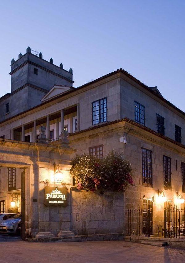 Parador de Pontevedra Historic Palace Hotel in Galicia Spain