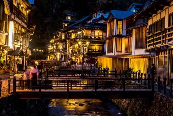 Ginzan Onsen Ryokan Stay, Tohoku Japan