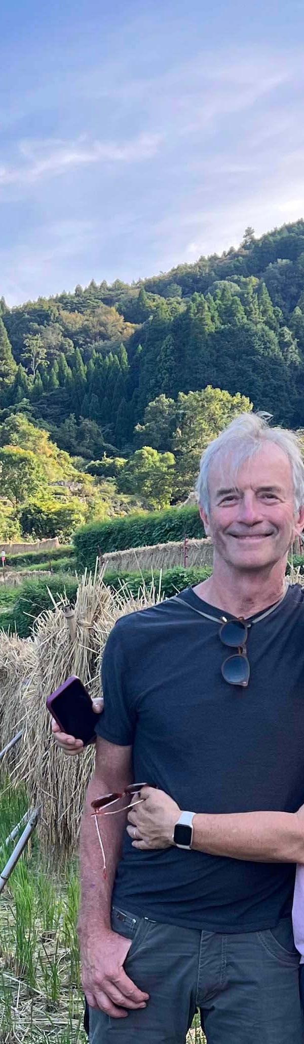 Ryoai Rice Terraces at the Kunisaki Peninsula Japan