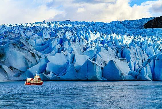 Grey Glacier Cruise Lake Grey Torres del Paine Patagonia