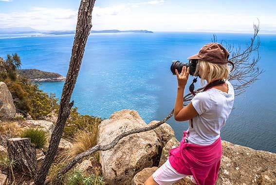 Hiking with Expert Guides on Bruny Island