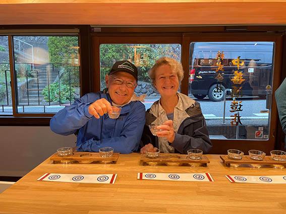 Sake Tasting Experience in Kiso-Fukushima on the Nakasendo Way Tour