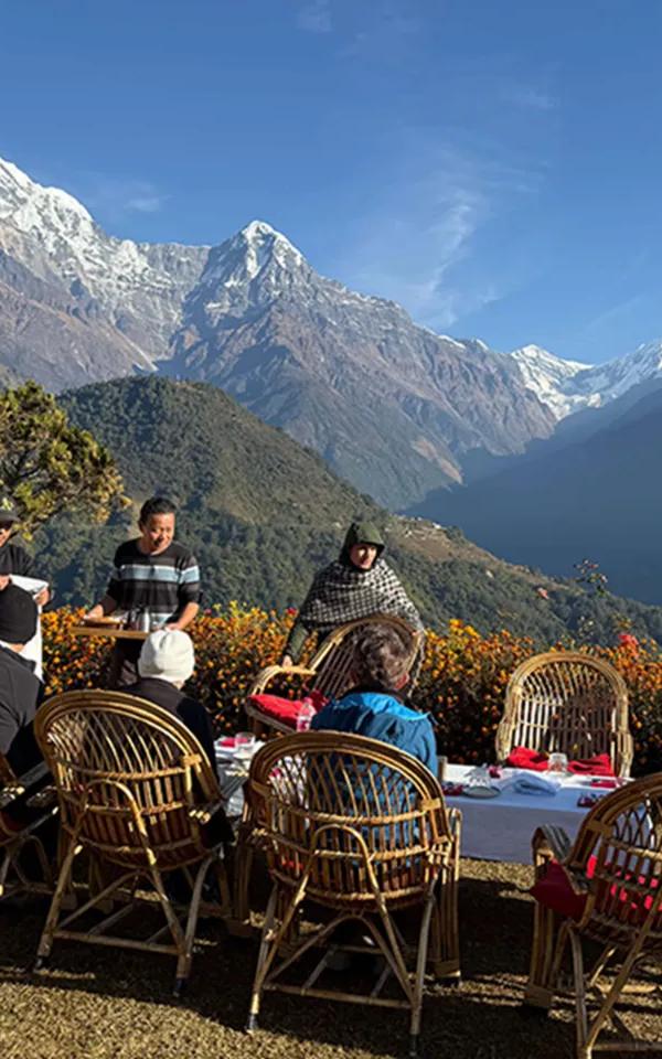 Nepal's Annapurna Gurung Heritage Walk & Base Camp Helicopter