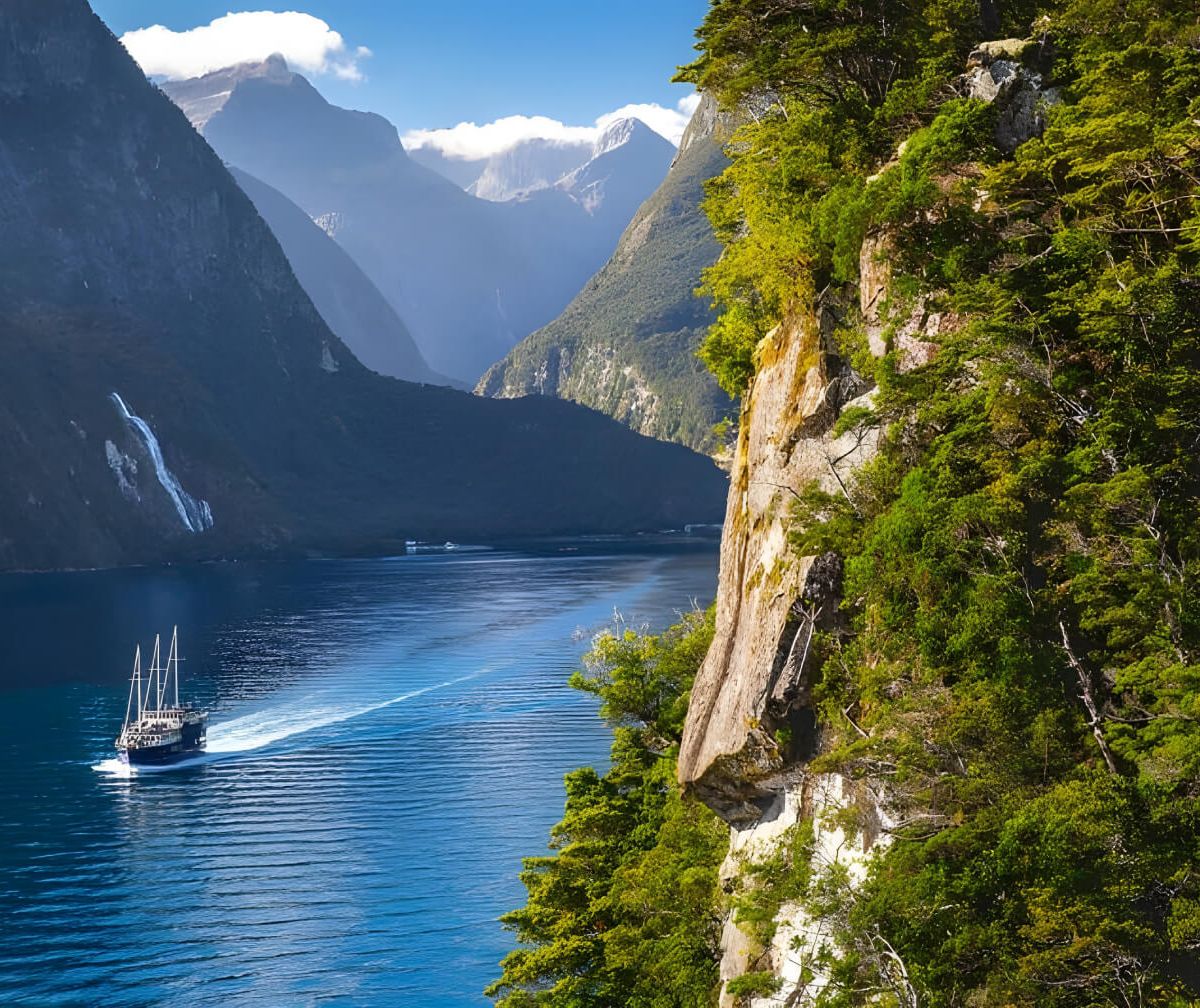 Fiordland Great Four Walk guided walking tour in scenic destination - Moderate difficulty 5 day adventure with expert local guides