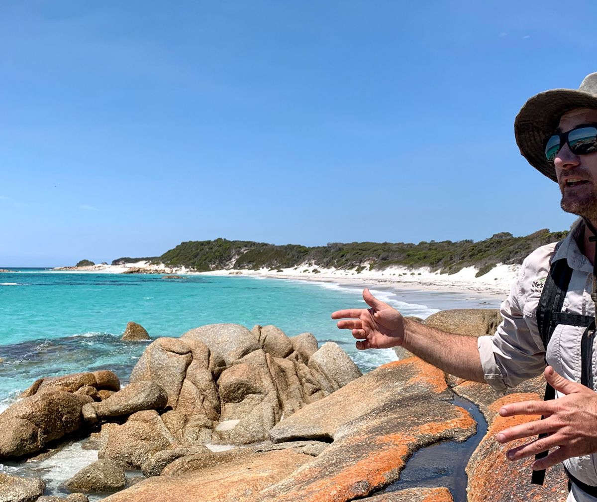 Bay Of Fires Walk guided walking tour in scenic destination - Moderate difficulty 3 day adventure with expert local guides